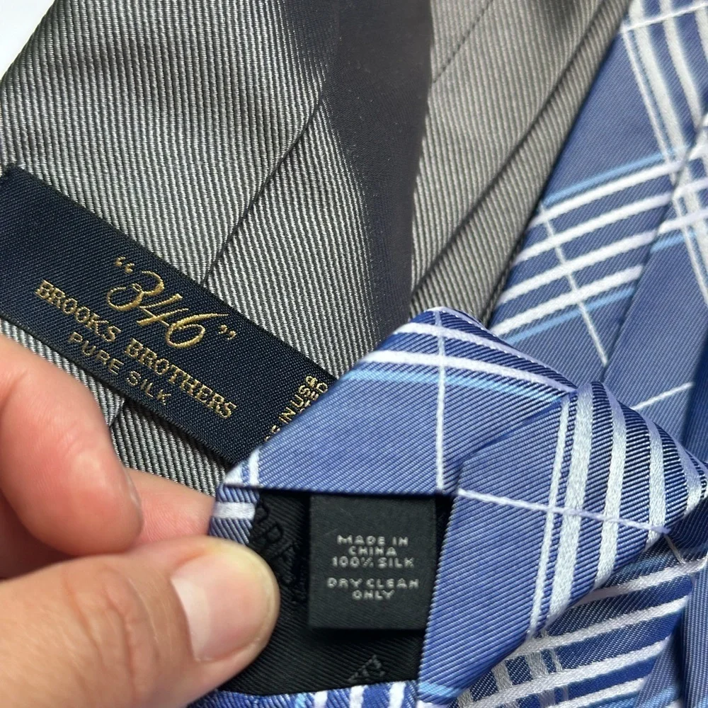 Brooks Brothers & Express Silk Elegant  Ties